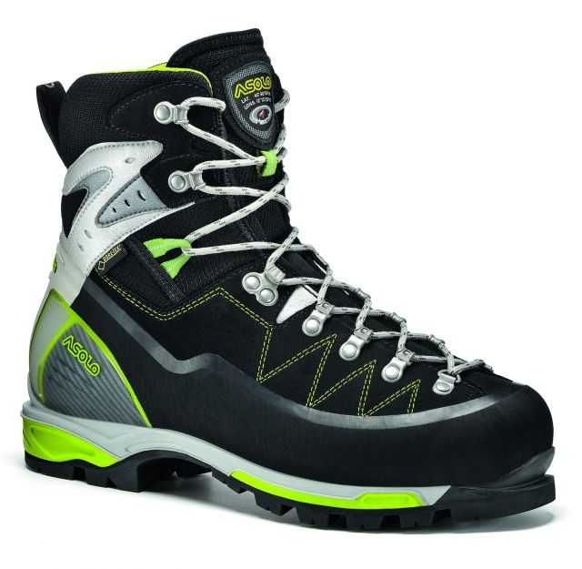Asolo Alta Via GV - Women's Black/Green Medium 10.5