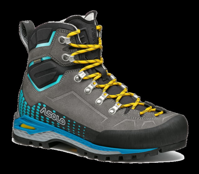 Asolo Freney EVO LTH GV ML Hiking Boots - Women's Graphite/Sea Blue 7.5