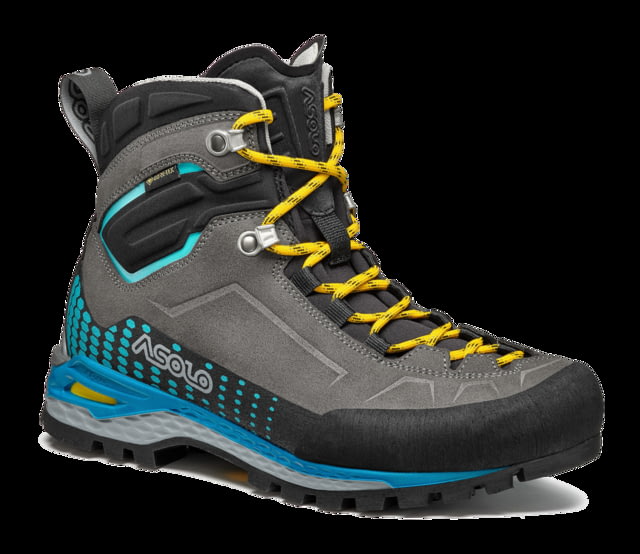 Asolo Freney EVO MID LTH GV ML Hiking Boots - Women's Graphite/Sea Blue 9.5