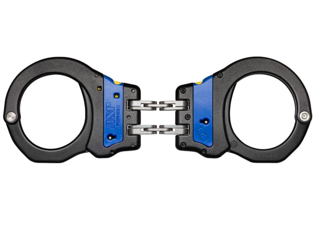ASP Blue Line Ultra Plus Hinge Cuffs w/ Aluminum Bow 8.5oz - Armament Systems and Procedures