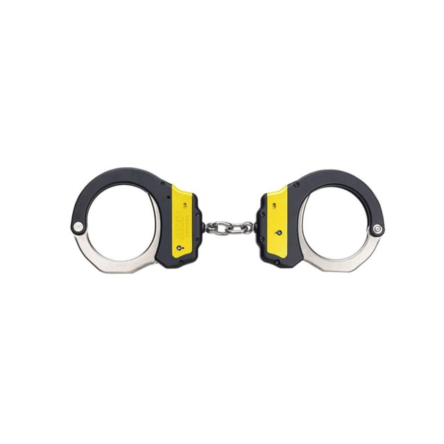 ASP Identifier Chain Ultra Plus Cuffs Steel Bow Yellow