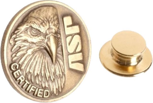 ASP Lapel Pins ASP Eagle Certified - Asp