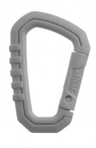 ASP Mini Carabiner - Gray Polymer 56262 by USA ASP Outdoor Carabiners