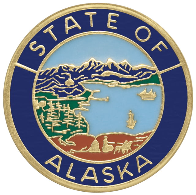 ASP State Seal Logo Cap Brass - Alaska - Asp