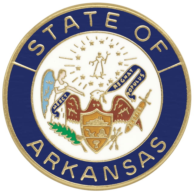 ASP State Seal Logo Cap Brass - Arkansas - Asp