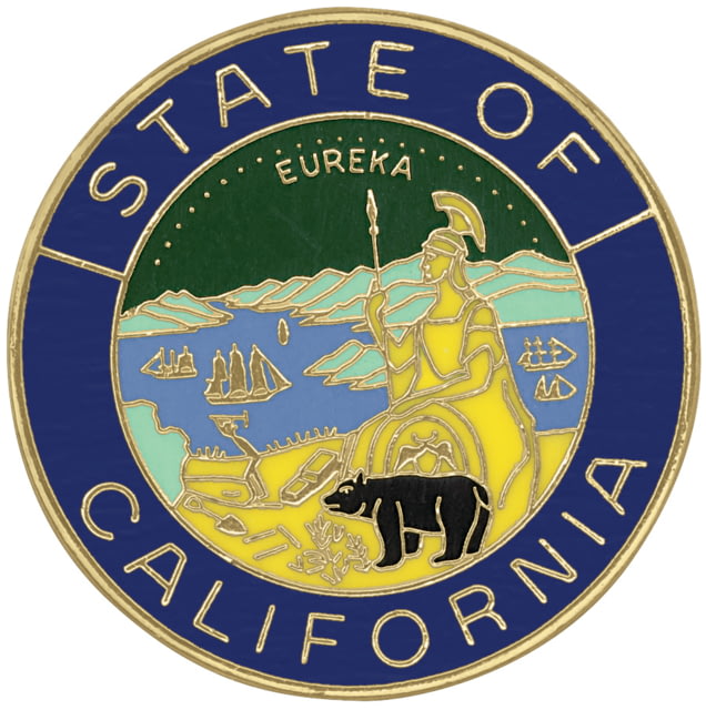 ASP State Seal Logo Cap Brass - California - Asp