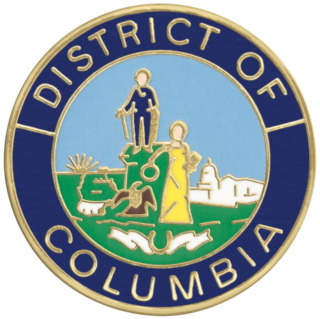 ASP State Seal Logo Cap Brass - District of Columbia - Asp