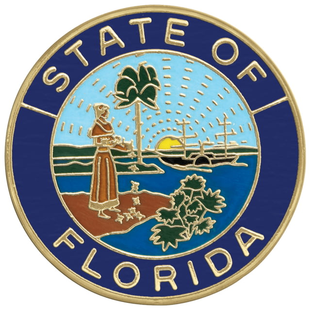 ASP State Seal Logo Cap Brass - Florida - Asp
