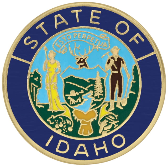 ASP State Seal Logo Cap Brass - Idaho - Asp