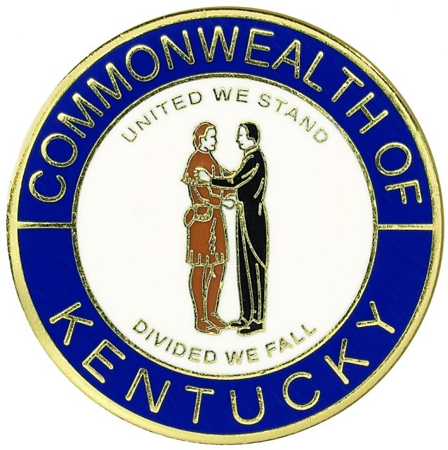 ASP State Seal Logo Cap Brass - Kentucky Commonwealth - Asp
