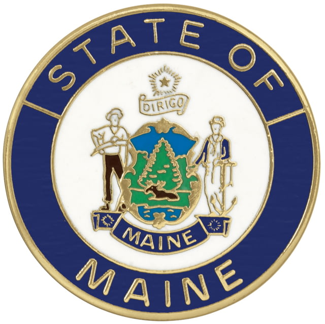 ASP State Seal Logo Cap Brass - Maine - Asp
