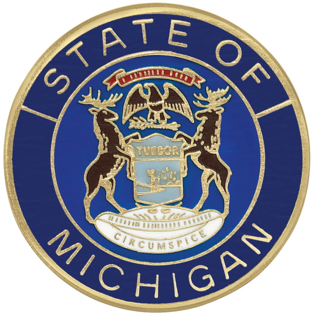 ASP State Seal Logo Cap Brass - Michigan - Asp