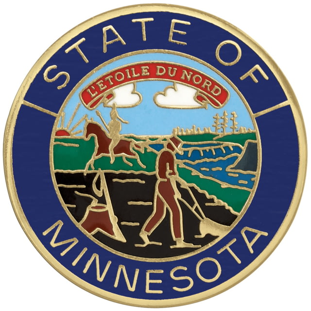 ASP State Seal Logo Cap Brass - Minnesota - Asp