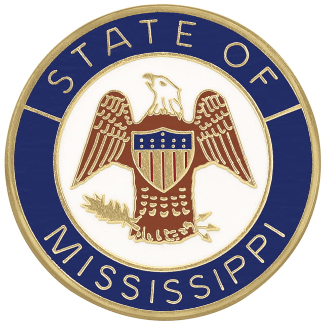 ASP State Seal Logo Cap Brass - Mississippi - Asp