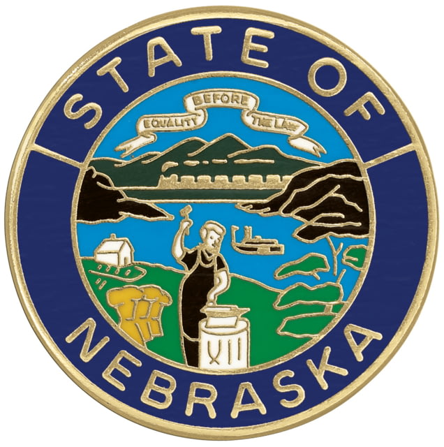 ASP State Seal Logo Cap Brass - Nebraska - Asp