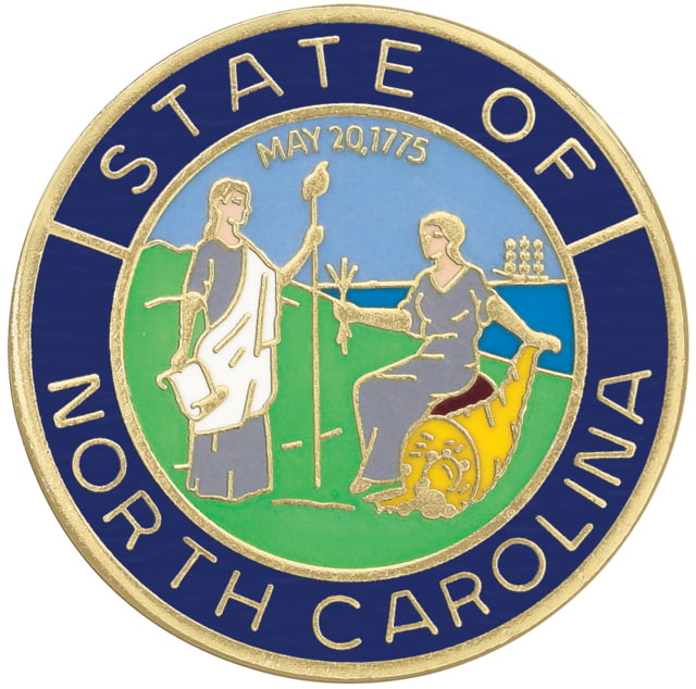 ASP State Seal Logo Cap Brass - North Carolina - Asp