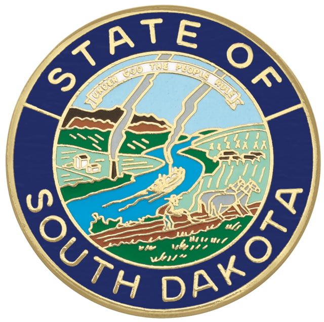 ASP State Seal Logo Cap Brass - South Dakota - Asp