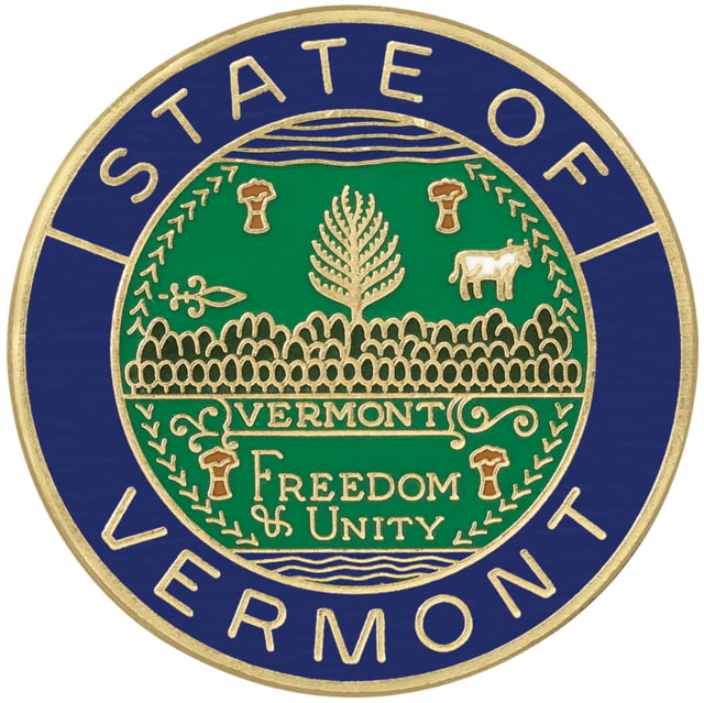 ASP State Seal Logo Cap Brass - Vermont - Asp