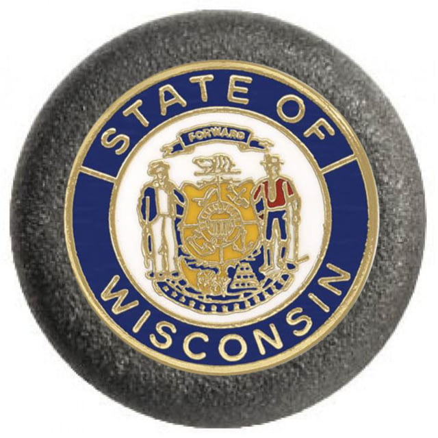 ASP State Seal Logo Cap Brass - Wisconsin - Asp