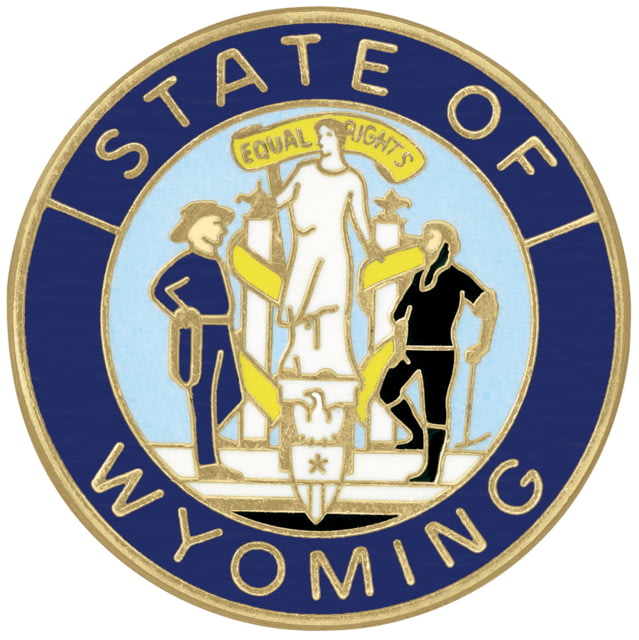 ASP State Seal Logo Cap Brass - Wyoming - Asp