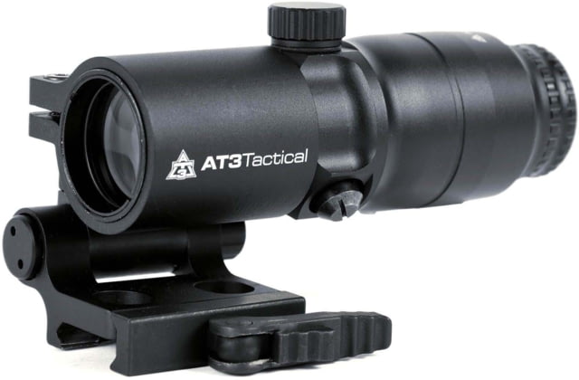 AT3 Tactical 4x Red Dot Magnifier with Flip-to-Side Mount - At3 Tactical