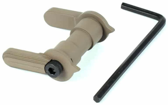 AT3 Tactical Ambidextrous AR15 Safety Selector FDE - At3 Tactical