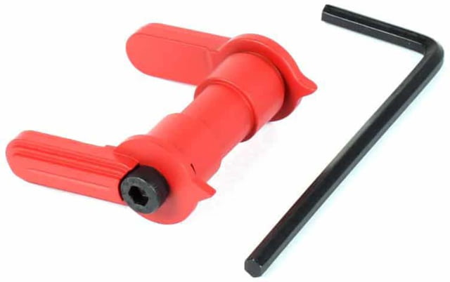 AT3 Tactical Ambidextrous AR15 Safety Selector Red - At3 Tactical