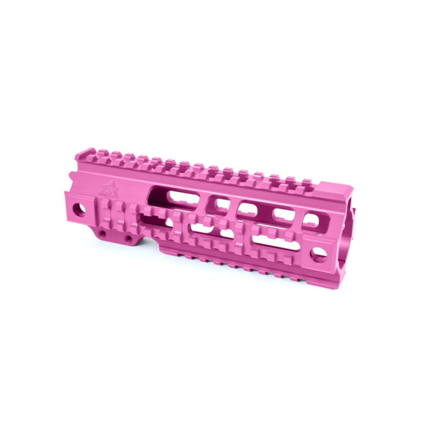 AT3 Tactical AR-15 Pro Quad Rail Free Float Handguard Pink 7in - At3 Tactical