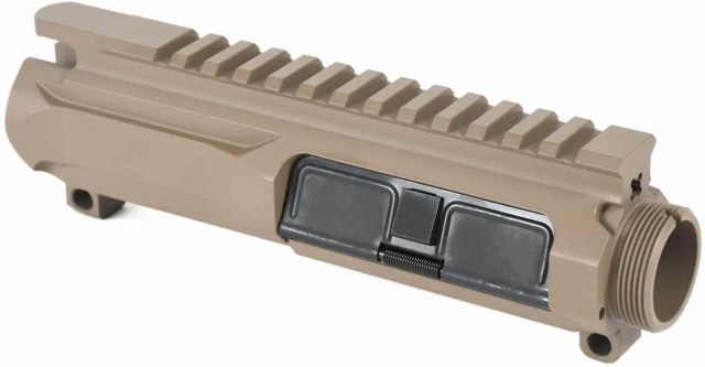 AT3 Tactical AR-15 Slick Side Billet Upper Receiver FDE - At3 Tactical