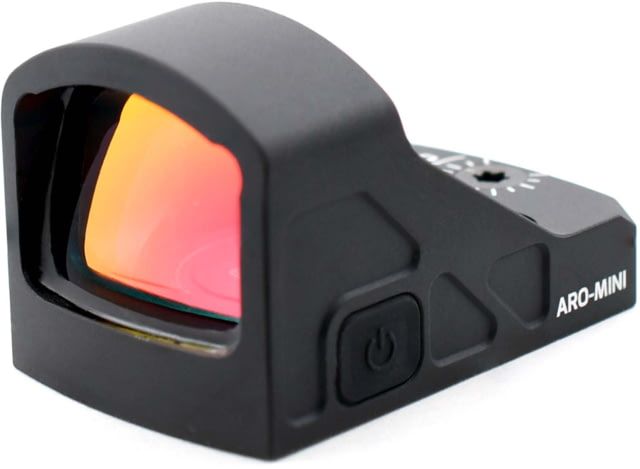 AT3 Tactical ARO-MINI Micro Red Dot Reflex Sight 1x23mm 3 MOA Dot Reticle Matte Black - At3 Tactical