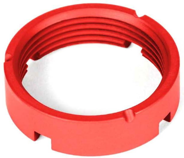 AT3 Tactical Castle Nut for AR-15 Buffer Tubes Red - At3 Tactical