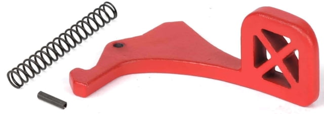AT3 Tactical Extended Charging Handle Latch Red - At3 Tactical