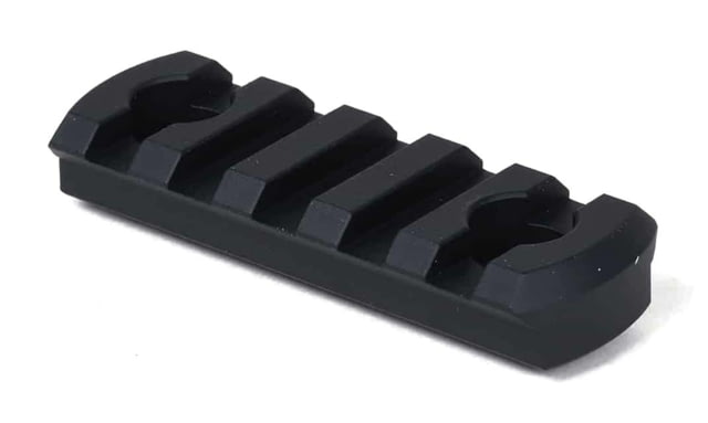AT3 Tactical M-LOK Rail Section 5 Slots Black - At3 Tactical