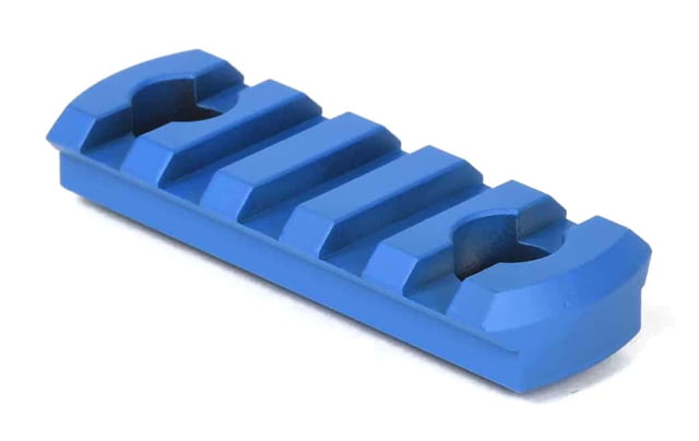 AT3 Tactical M-LOK Rail Section 5 Slots Blue - AT3 Tactical