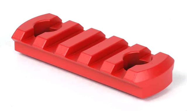 AT3 Tactical M-LOK Rail Section 5 Slots Red - AT3 Tactical