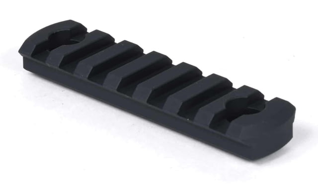 AT3 Tactical M-LOK Rail Section 7 Slots Black - At3 Tactical