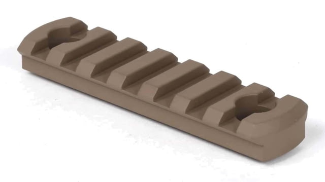 AT3 Tactical M-LOK Rail Section 7 Slots FDE - AT3 Tactical