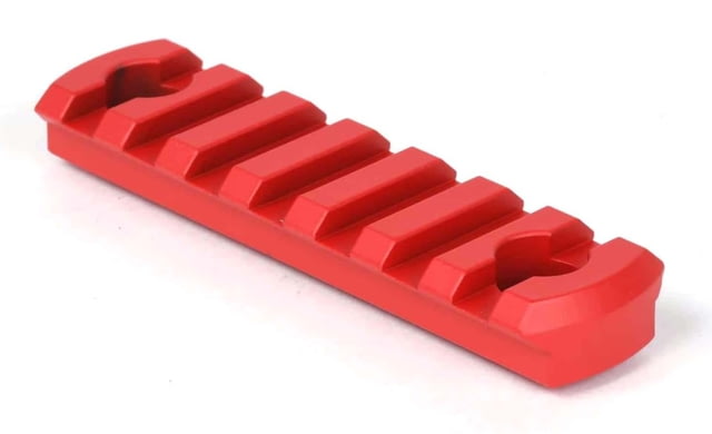 AT3 Tactical M-LOK Rail Section 7 Slots Red - At3 Tactical