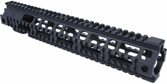 AT3 Tactical Pro Series Free Float Quad Rail AR15 Handguards 12.5in Rifle Length Black - At3 Tactical