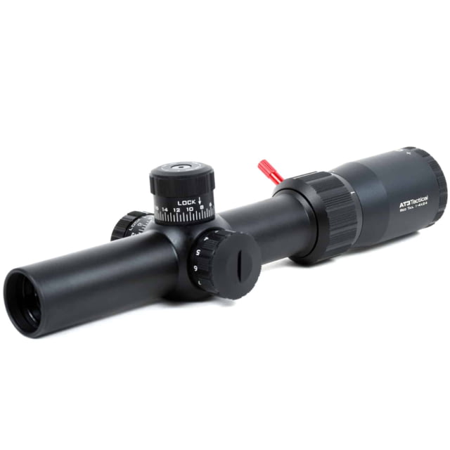 AT3 Tactical Red Tail 1-4x24mm LPVO Rifle Scope 30mm Tube Second Focal Plane - At3 Tactical