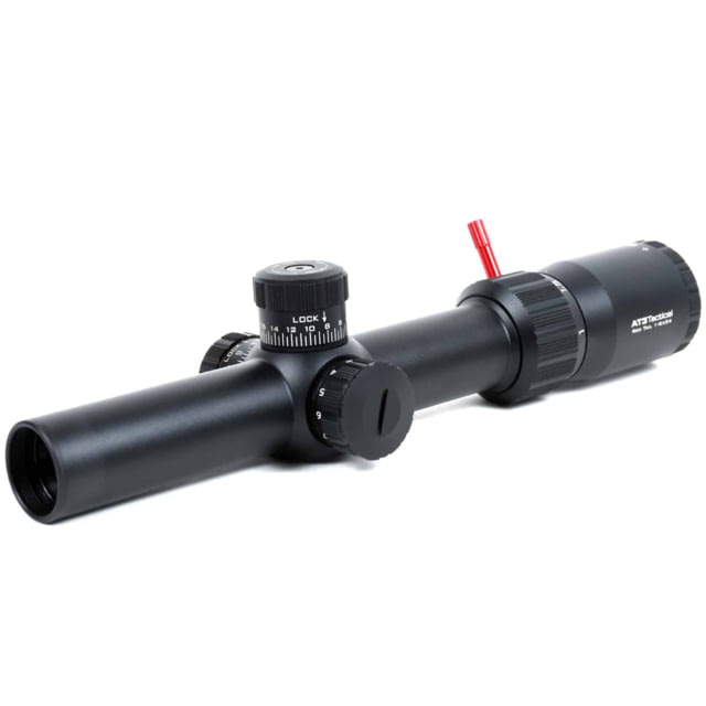 AT3 Tactical Red Tail 1-6x24mm LPVO Rifle Scope 30mm Tube Second Focal Plane - At3 Tactical