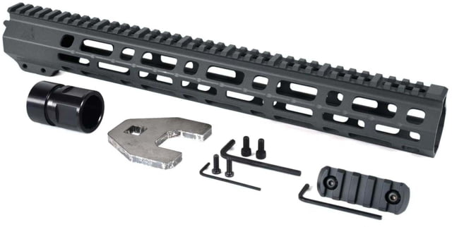 AT3 Tactical SPEAR M-LOK AR-15 Free Float Handguard 15in Length Tungsten - At3 Tactical