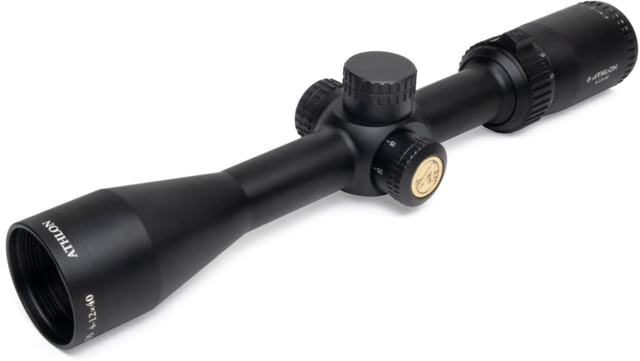Athlon Optics Riflescope, 4-12x40mm, Capped, Side Focus, 1 inch Tube, BDC 22 RimFire Reticle, Matte Black, 216010