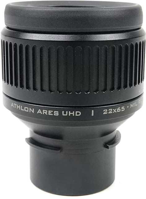 Athlon Optics Ares Gen II UHD 22x Spotting Scope Eye Pieces Mil Reticle Black - Athlon Optics