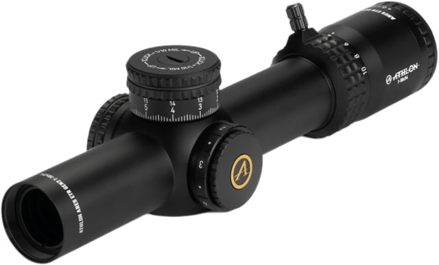 Athlon Optics Ares ETR GEN2J UHD 1-10x24 34 mm Tube Rifle Scope First Focal Plane ATMR3 MIL Reticle Black
