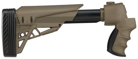 ATI Outdoors Strikeforce Side-Folding Shotgun Stock Flat Dark Earth One Size - Ati Outdoors