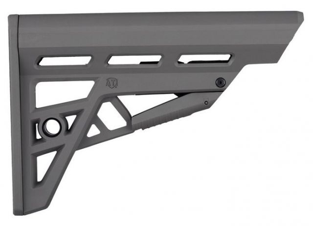 ATI Outdoors TactLite AR-15/AR-10 Mil-Spec Collapsible Stock Destroyer Gray One Size - Ati Outdoors