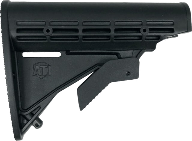 ATI Outdoors AR-15/10 Classic Mil-Spec Stock Black One Size - Ati Outdoors