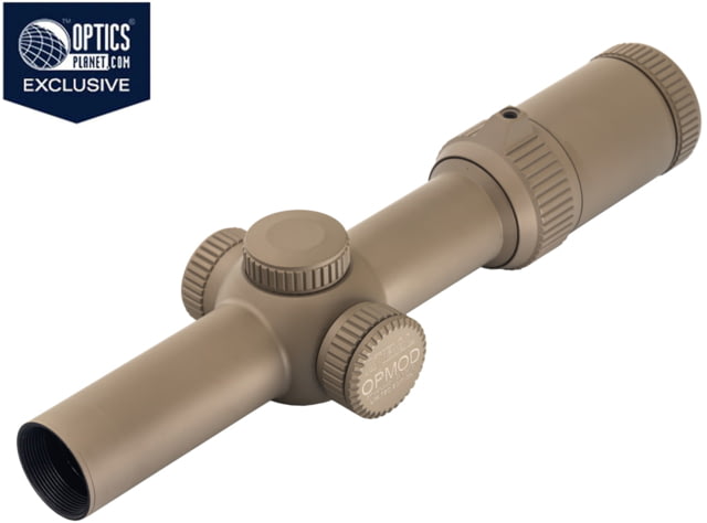 EDEMO Atibal OPMOD XP8 Mirage Exclusive Rifle Scope w/ Rapid View Lever 1-8x24mm 30mm Tube Second Focal Plane TDR BDC Reticle FDE AT-XP8-OPMOD-S - Opmod