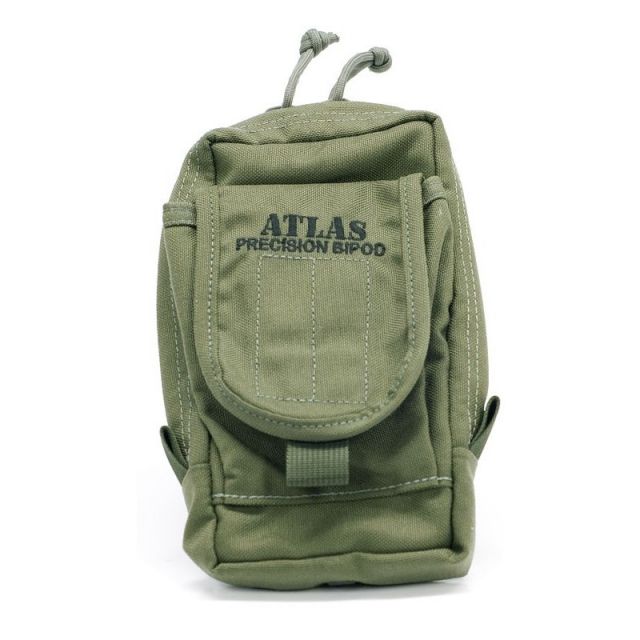 Atlas Bipods Atlas Bipod Pouch for Bipod BT22 BT23 and BT24 Not Included Green